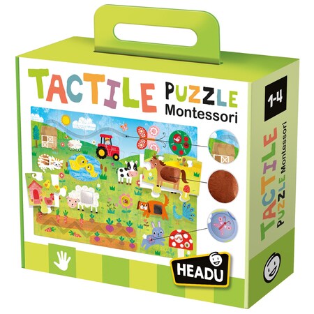 Headu Tactile Puzzle Montessori MU23592